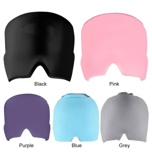 Migraine Relief Hat – Gel Ice Cap for Headache and Cold Therapy