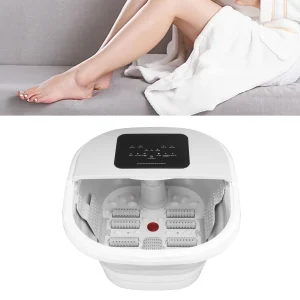 Foldable Foot Spa with Heat and Bubbles